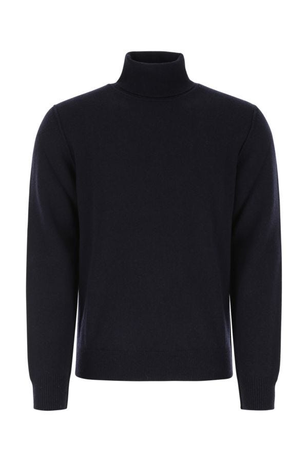 MAISON MARGIELA | Dark blue cashmere sweater