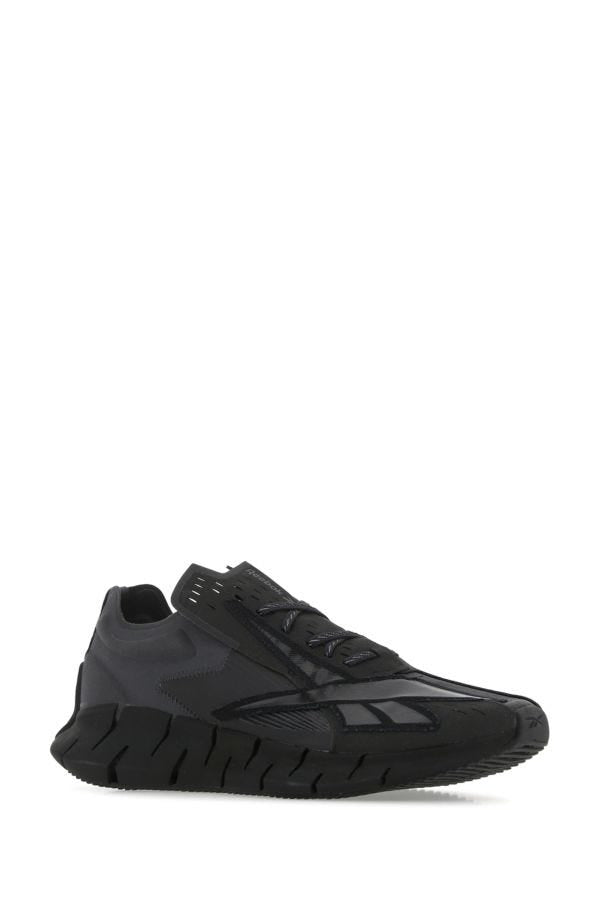 MAISON MARGIELA | Black fabric Project 0 ZS Memory Of sneakers