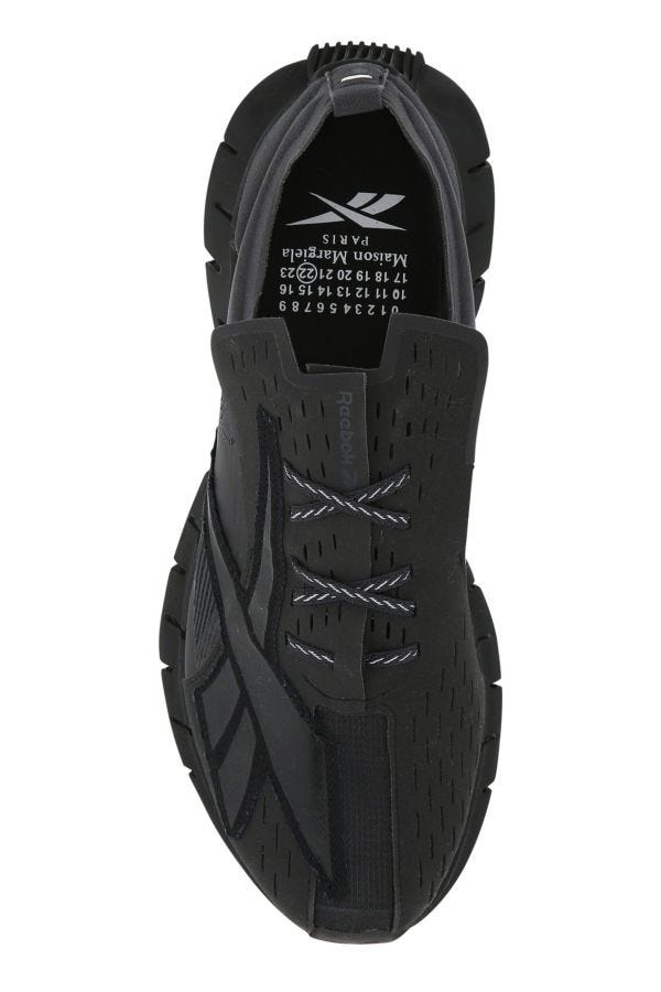 MAISON MARGIELA | Black fabric Project 0 ZS Memory Of sneakers
