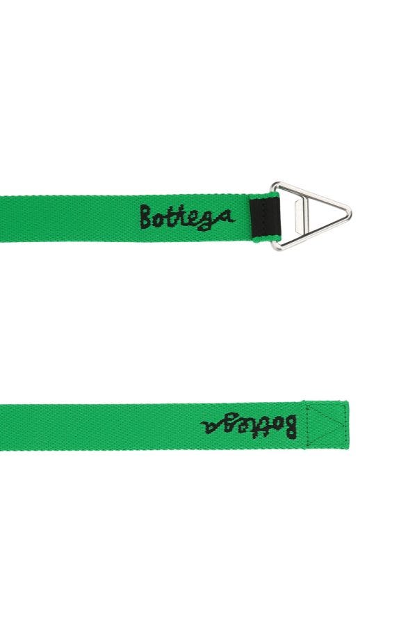 BOTTEGA VENETA | Grass green polyester belt