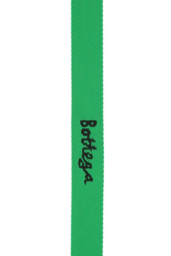 BOTTEGA VENETA | Grass green polyester belt