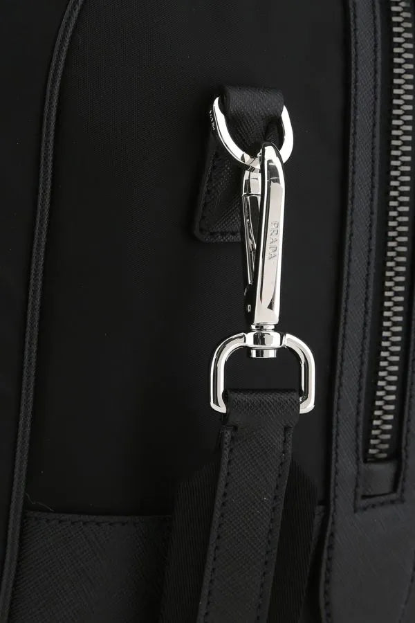 PRADA | Black nylon travel bag