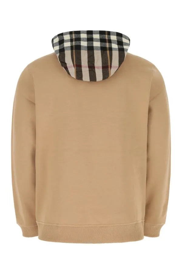 Burberry | ベージュのコットン ブレンド スウェットシャツ