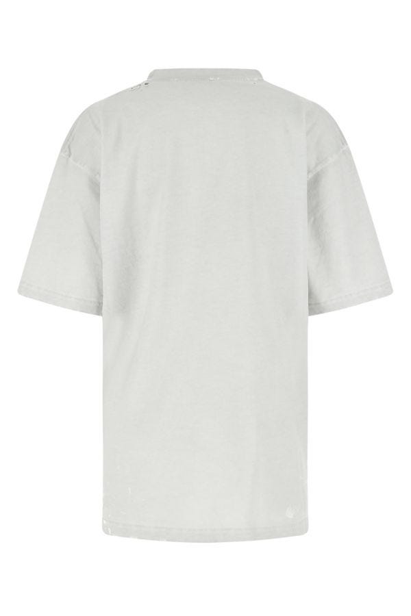 BALENCIAGA | Chalk cotton oversize t-shirt