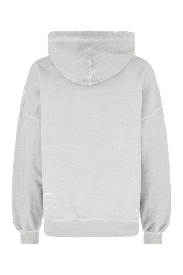 BALENCIAGA | Grey cotton oversize sweatshirt