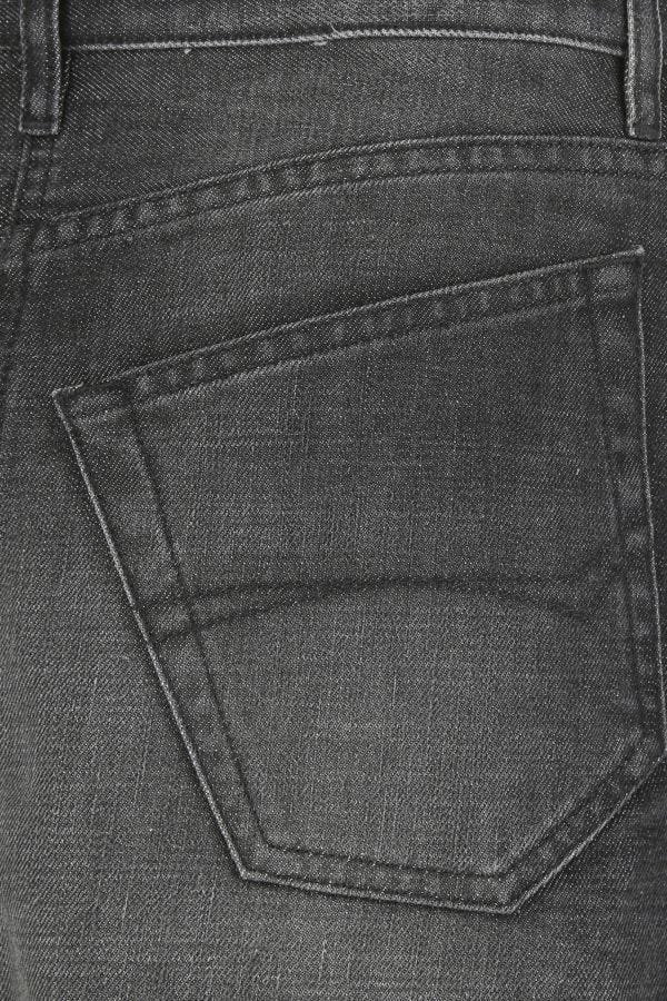 BALENCIAGA | Black denim Cut-Up mini skirt