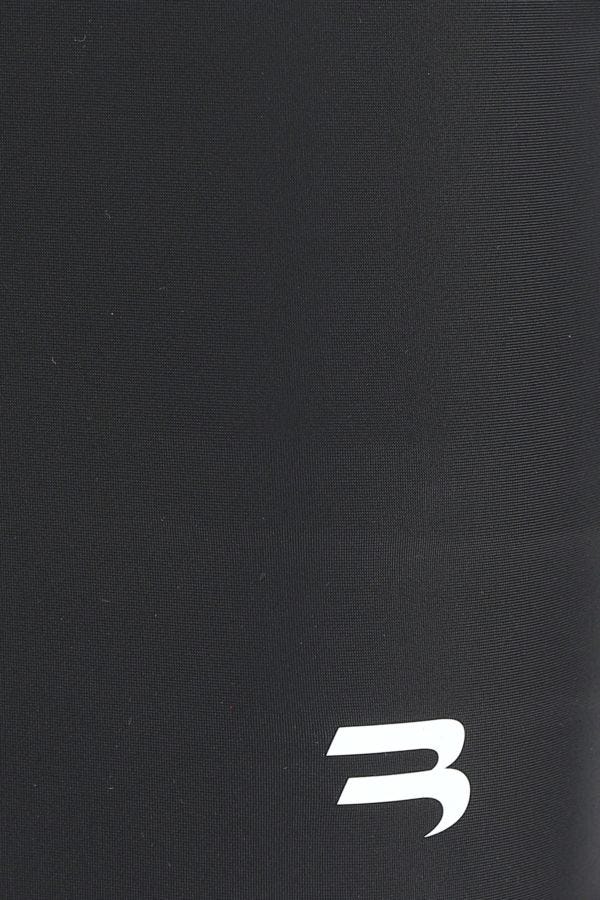 BALENCIAGA | Black stretch nylon mini dress