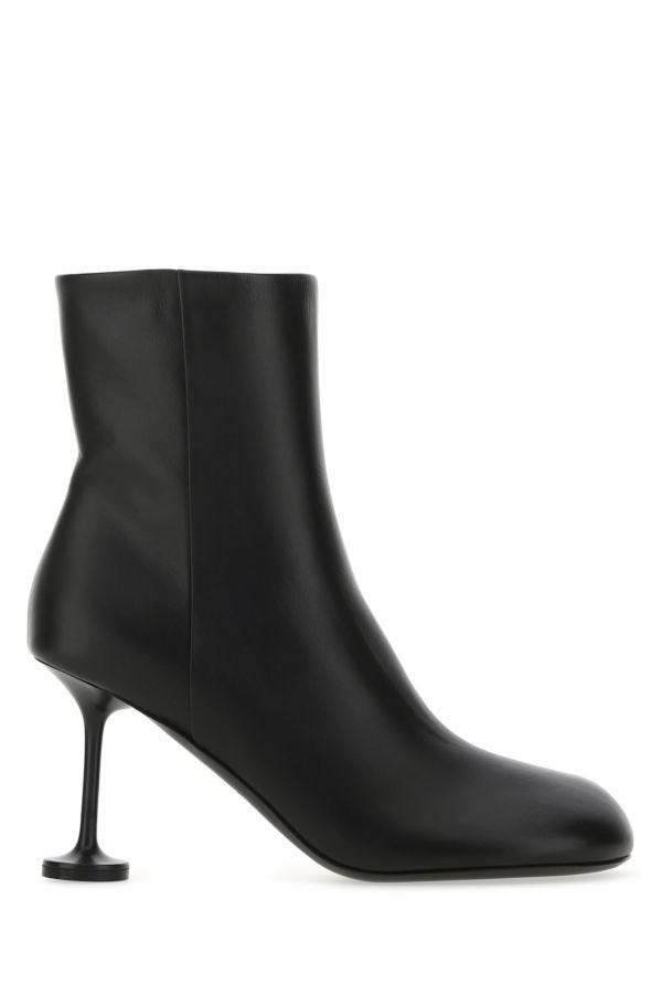 BALENCIAGA | Black leather Lady ankle boots