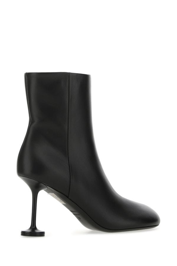 BALENCIAGA | Black leather Lady ankle boots