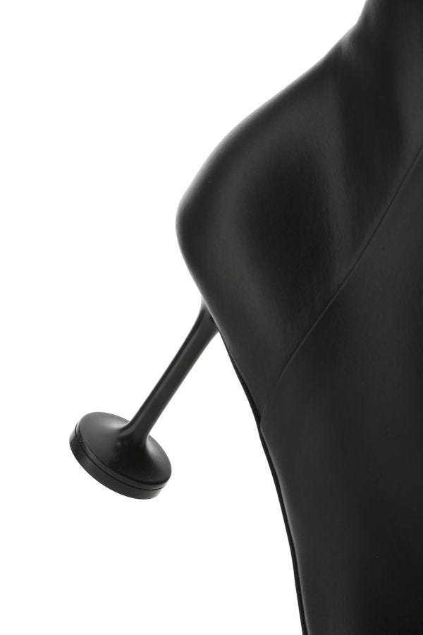 BALENCIAGA | Black leather Lady ankle boots