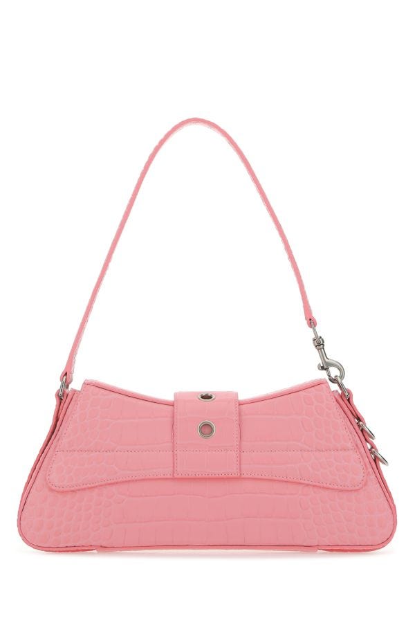 BALENCIAGA | Pink leather Lindsay M shoulder bag