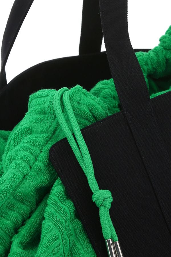 BOTTEGA VENETA | Two-tone fabric Roll Up travel bag