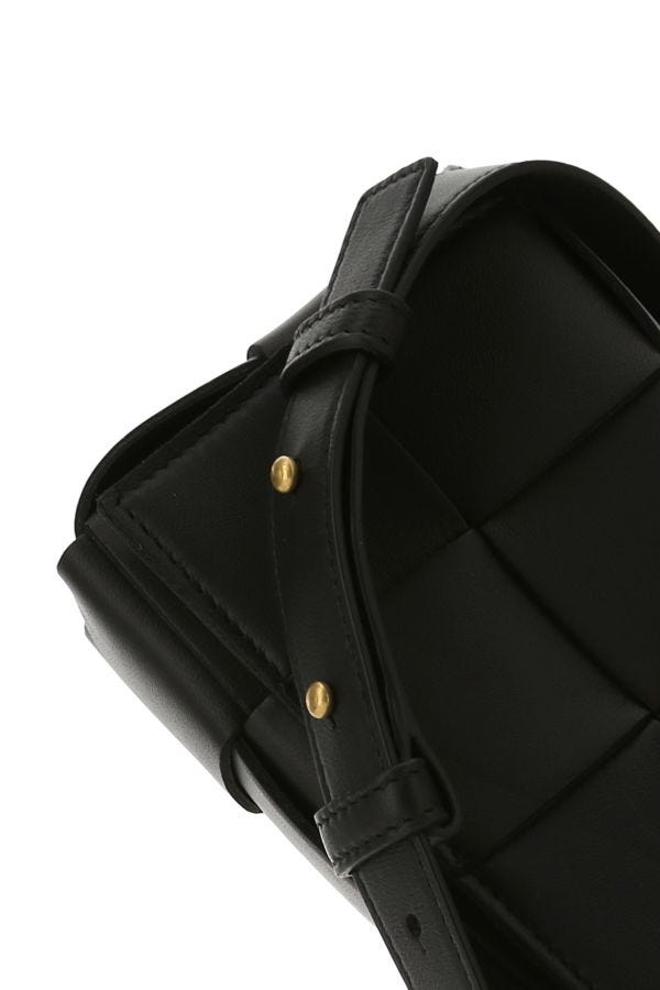 BOTTEGA VENETA | Black nappa leather Candy Cassette crossbody bag