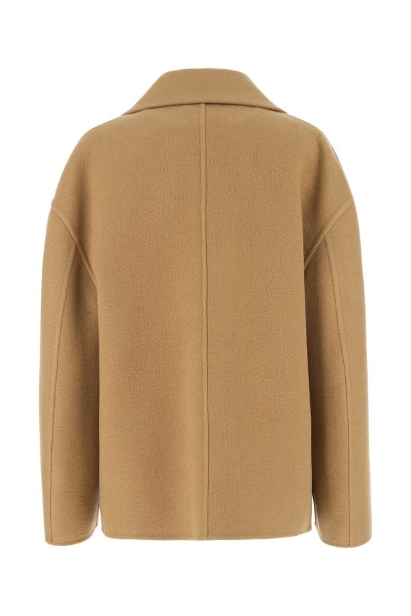 BOTTEGA VENETA | Camel cashmere coat
