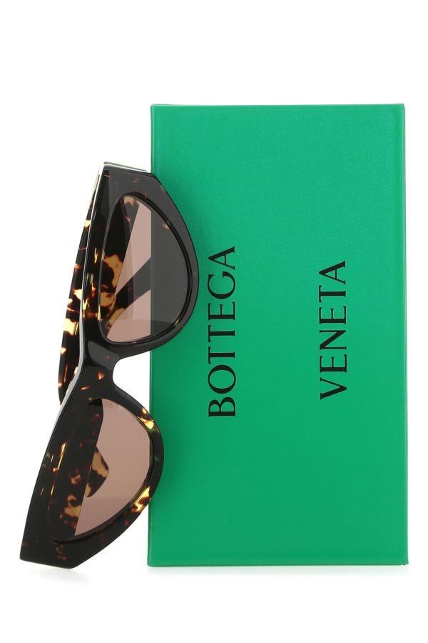BOTTEGA VENETA | Multicolor acetate Angle sunglasses