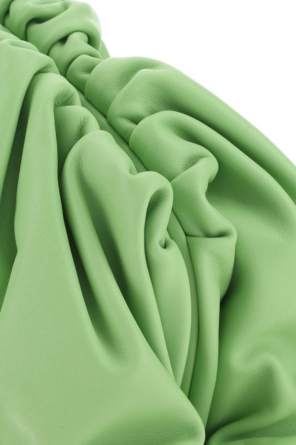 BOTTEGA VENETA | Light green nappa leather Teen Pouch clutch