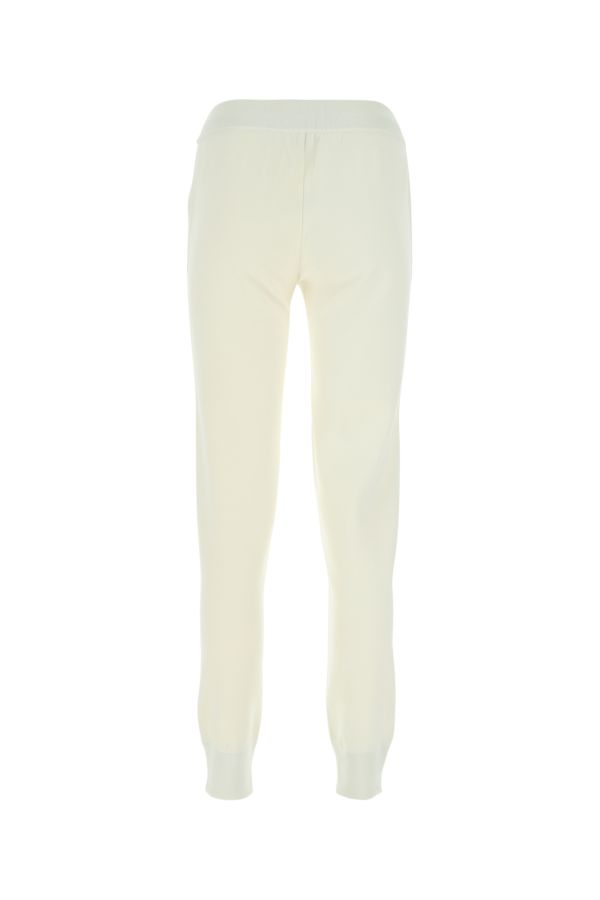 BOTTEGA VENETA | Ivory stretch wool blend joggers