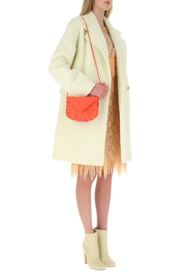 BOTTEGA VENETA | Coral leather crossbody bag