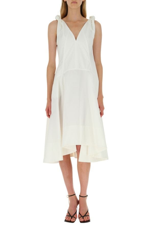 BOTTEGA VENETA | White cotton dress