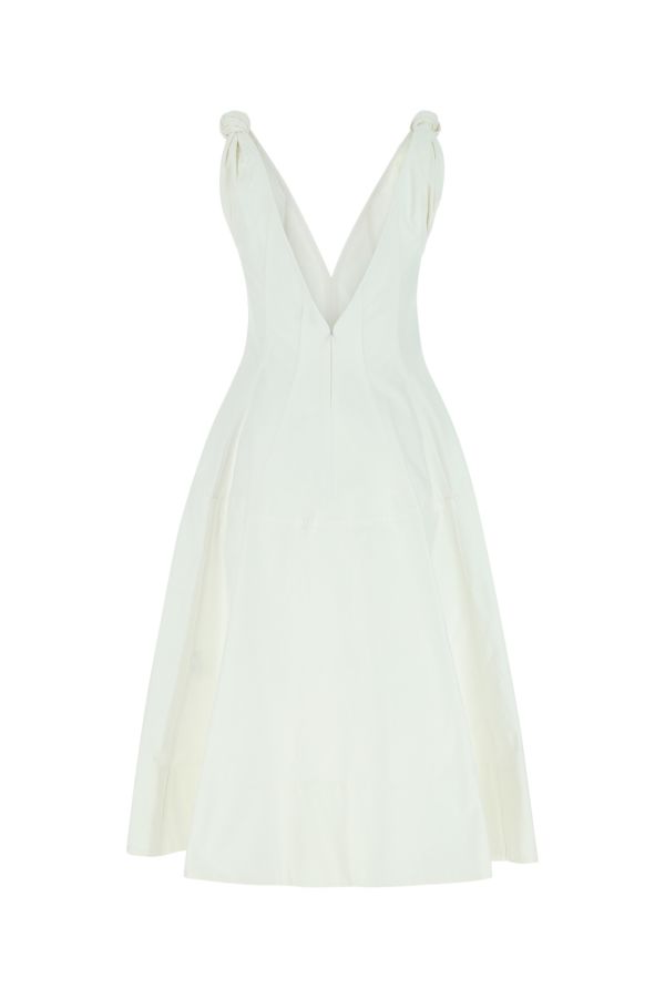 BOTTEGA VENETA | White cotton dress