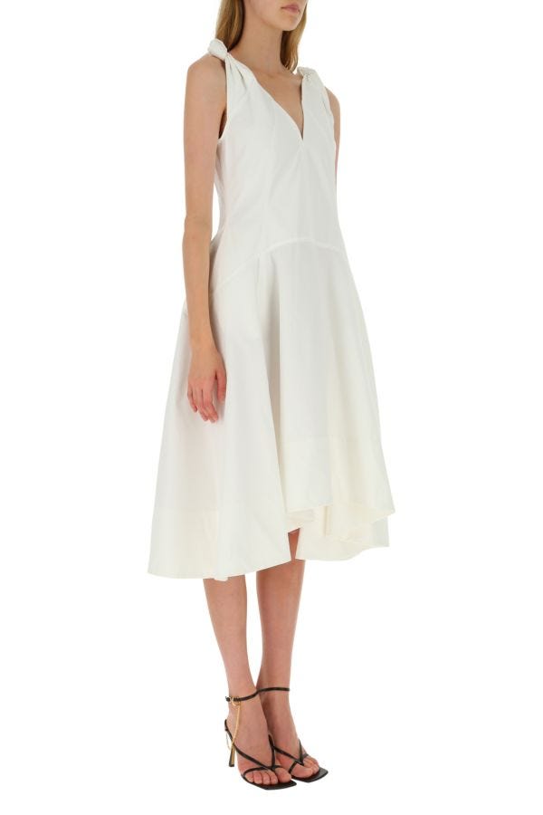 BOTTEGA VENETA | White cotton dress