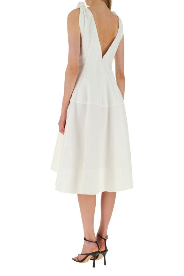 BOTTEGA VENETA | White cotton dress