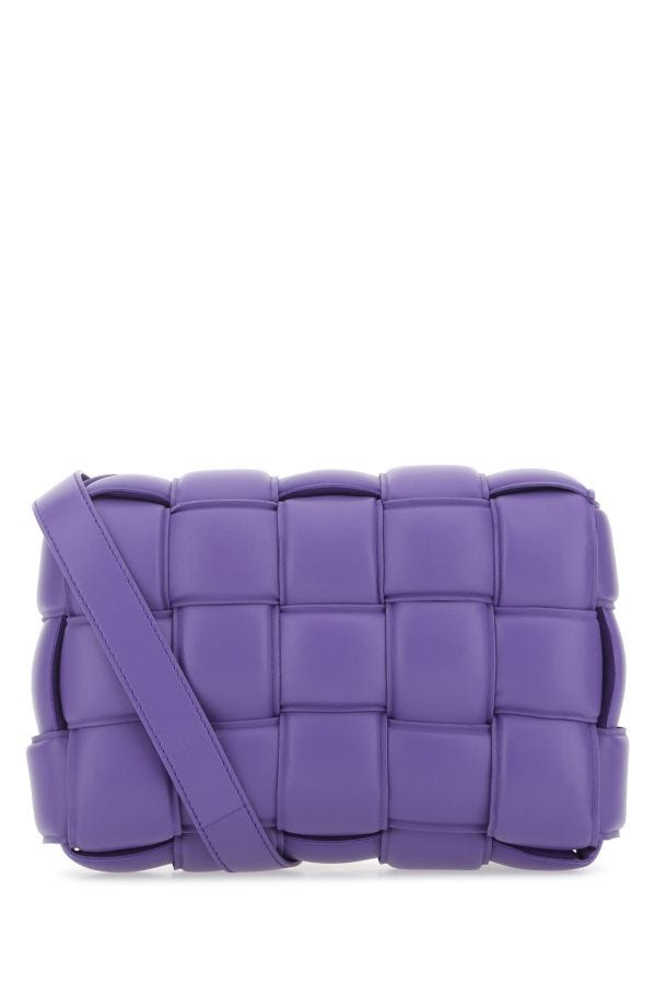 BOTTEGA VENETA | Purple nappa leather small Padded Cassette crossbody bag