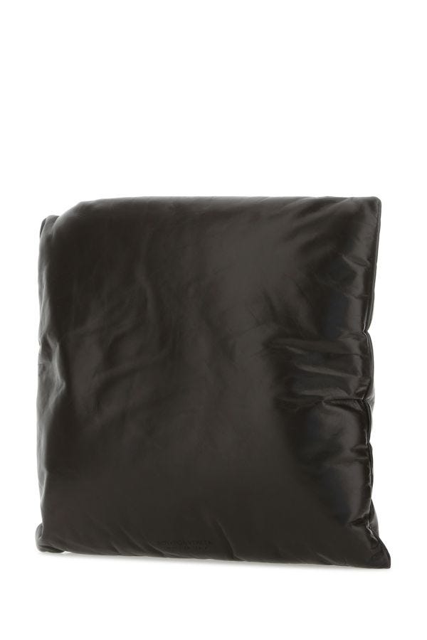 BOTTEGA VENETA | Dark brown leather Pillow clutch