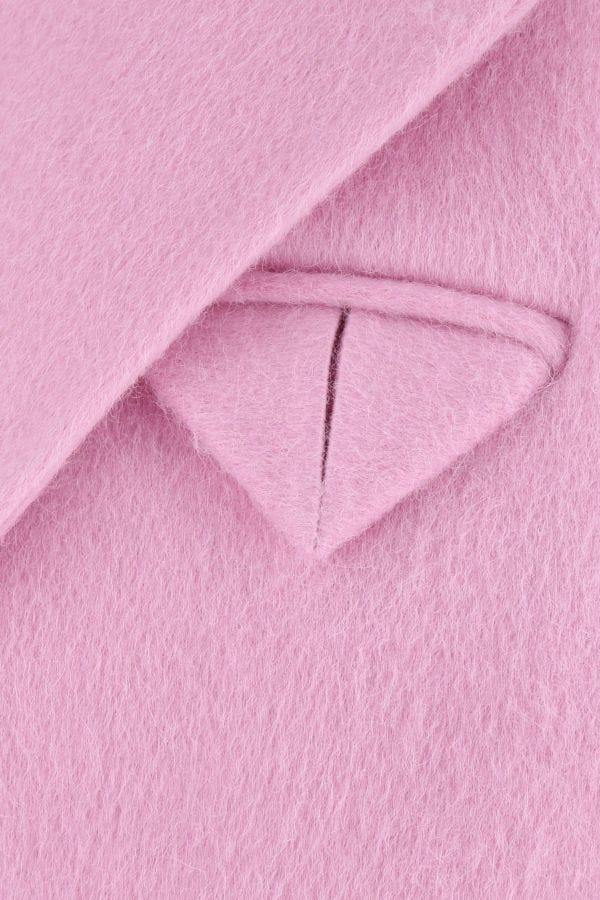 BOTTEGA VENETA | Pink wool blend coat