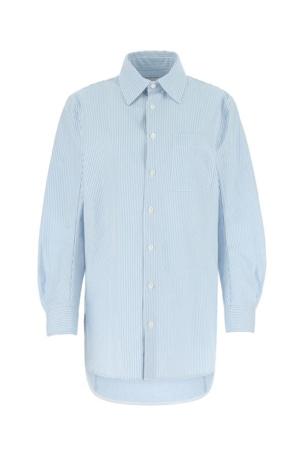BOTTEGA VENETA | Embroidered cotton oversize shirt