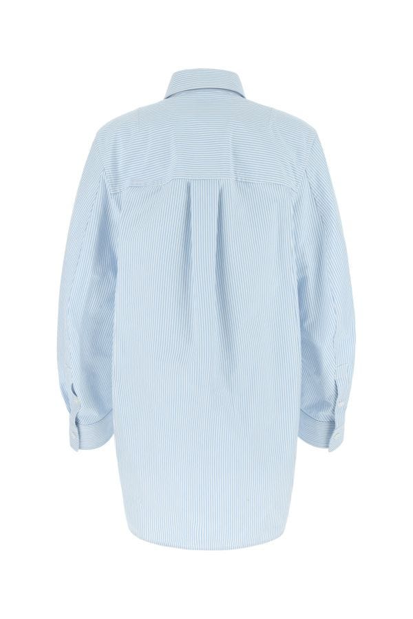 BOTTEGA VENETA | Embroidered cotton oversize shirt