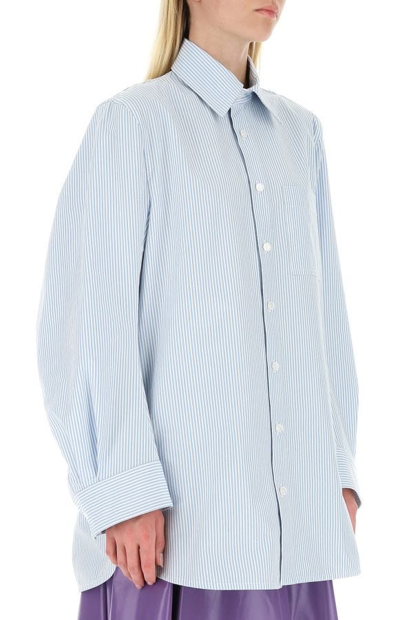 BOTTEGA VENETA | Embroidered cotton oversize shirt