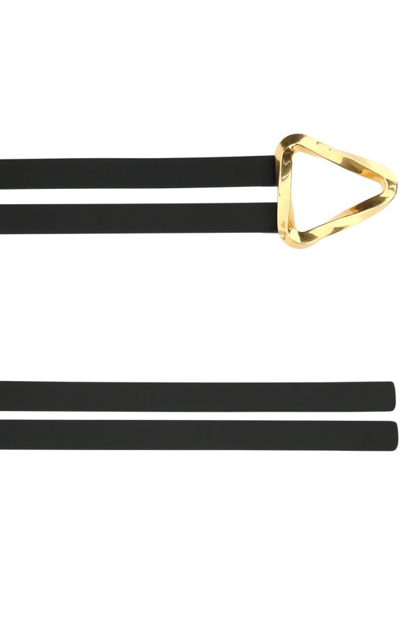 BOTTEGA VENETA | Black leather Grasp belt