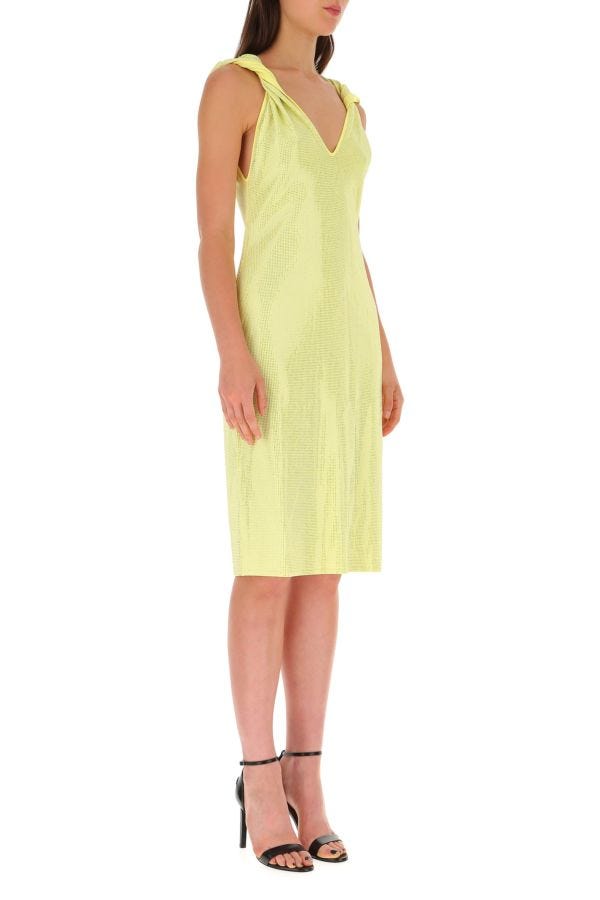 BOTTEGA VENETA | Embellished stretch viscose blend dress