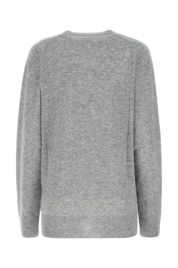 MAISON MARGIELA | Melange grey wool blend sweater