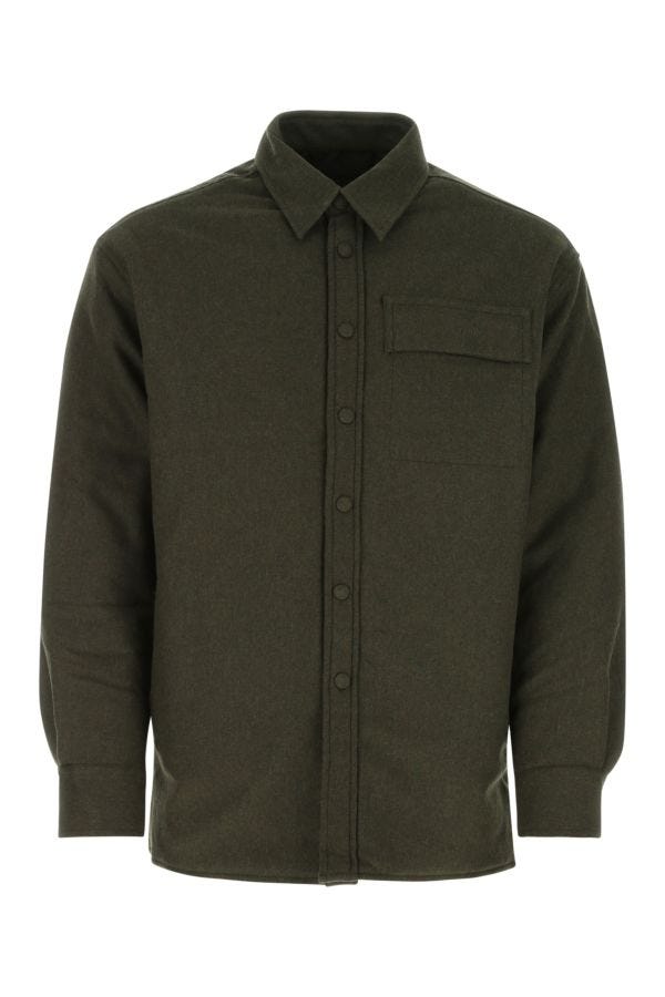 GIVENCHY | Army green wool blend jacket