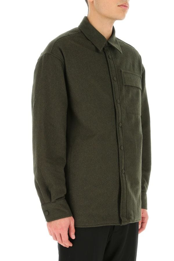 GIVENCHY | Army green wool blend jacket