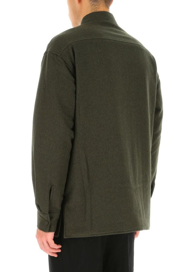 GIVENCHY | Army green wool blend jacket