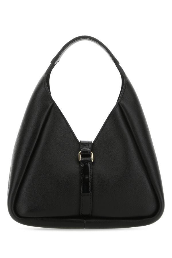 GIVENCHY | Black leather G-Hobo handbag