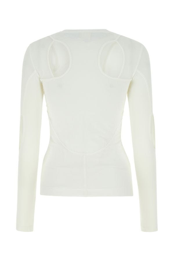 GIVENCHY | White stretch nylon top