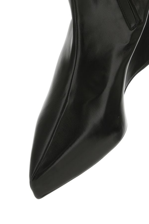 GIVENCHY | Black nappa leather ankle boots