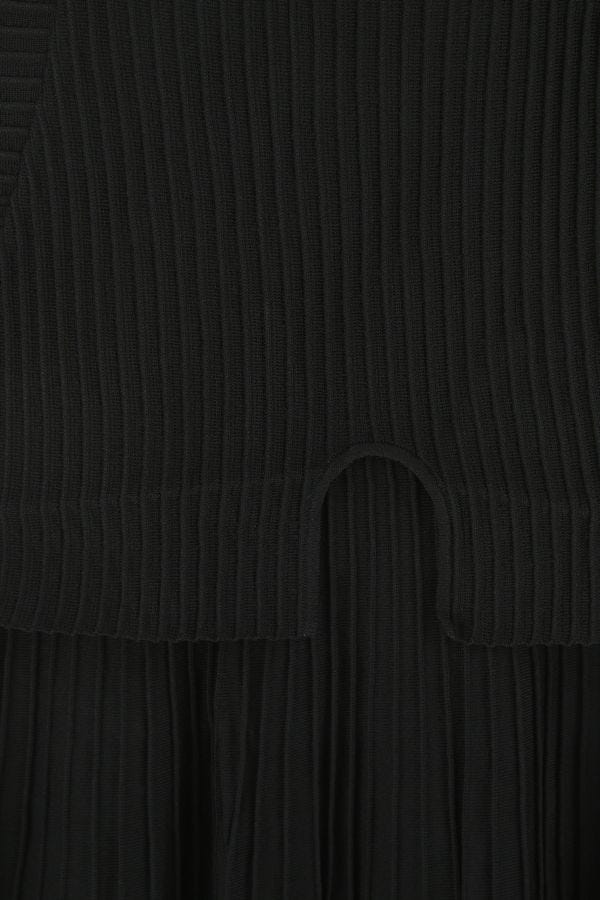 GIVENCHY | Black stretch viscose blend mini dress