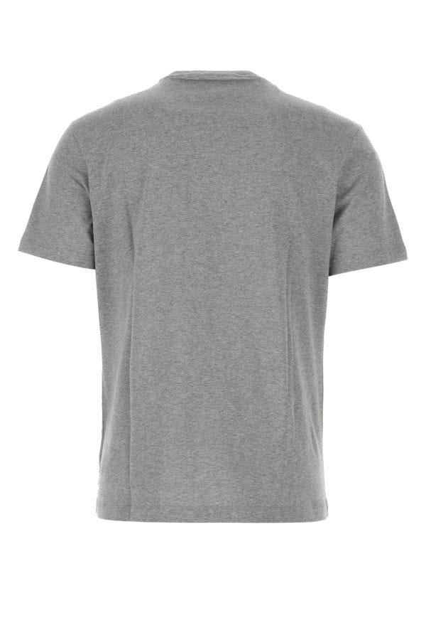 VERSACE | Melange grey cotton t-shirt