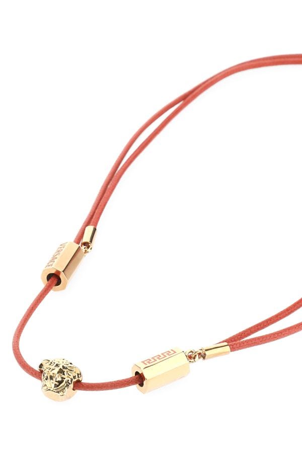 VERSACE | Salmon rope necklace