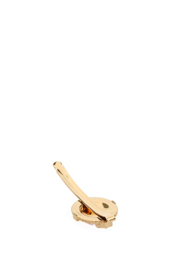 VERSACE | Gold metal hair clip