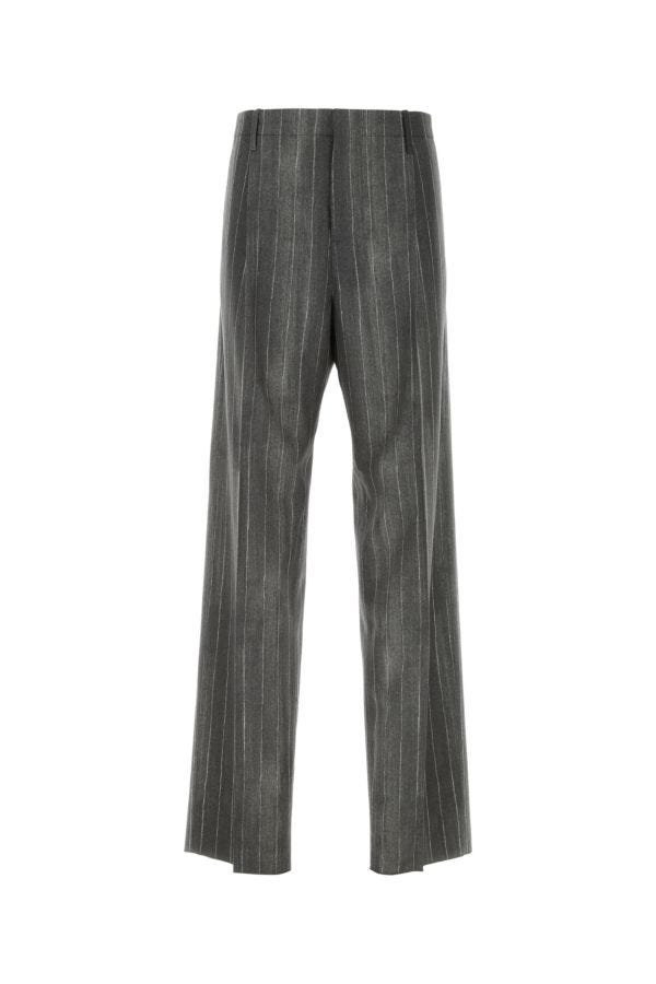 VERSACE | Printed wool pant