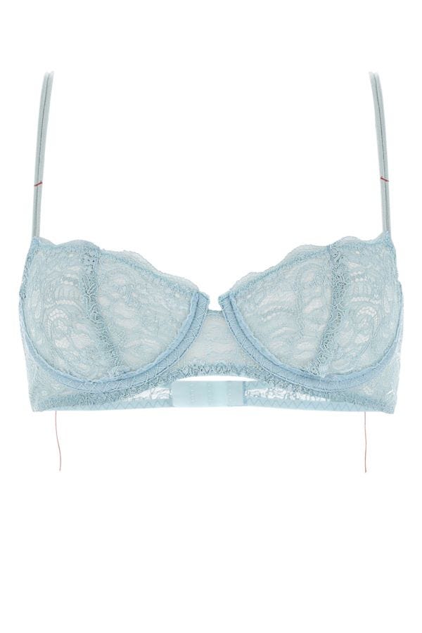 MAISON MARGIELA | Light-blue lace bra