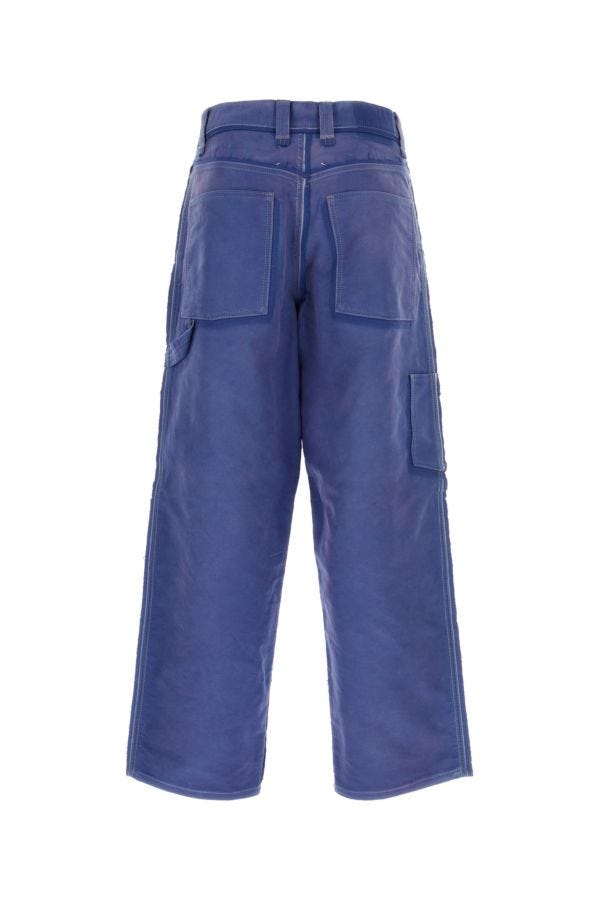MAISON MARGIELA | Blue moleskin pant
