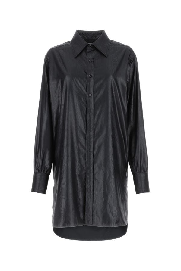 MAISON MARGIELA | Black fabric oversize shirt