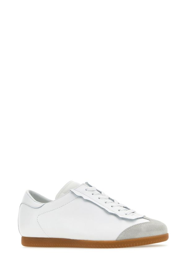 MAISON MARGIELA | White leather Featherlight sneakers